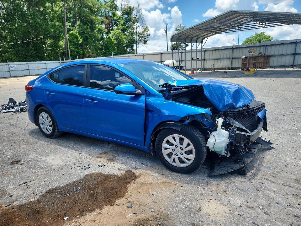 2017 Hyundai Elantra მანქანა იყიდება აუქციონზე, vin: KMHD74LF3HU208748, აუქციონის ნომერი: 56826206