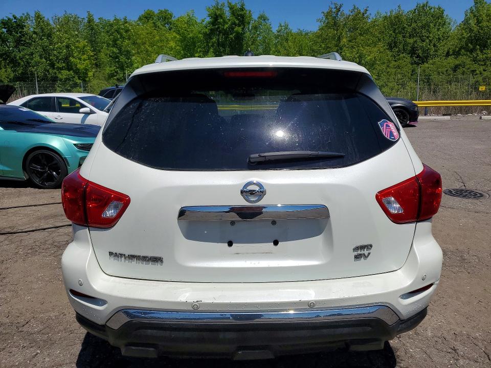 2017 Nissan Pathfinder მანქანა იყიდება აუქციონზე, vin: 5N1DR2MM0HC648489, აუქციონის ნომერი: 55867166