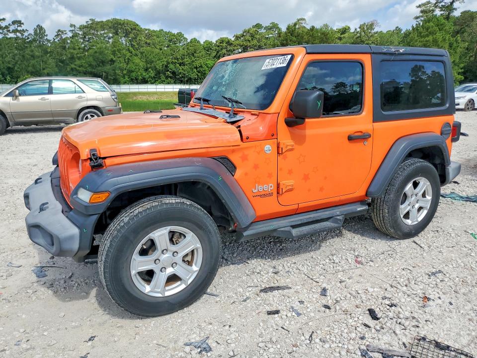 57021136 :رقم المزاد ، 1C4GJXAN2JW180935 vin ، 2018 Jeep Wrangler مزاد بيع