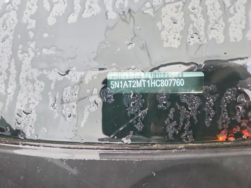58022776 :رقم المزاد ، 5N1AT2MT1HC807760 vin ، 2017 Nissan Rogue مزاد بيع