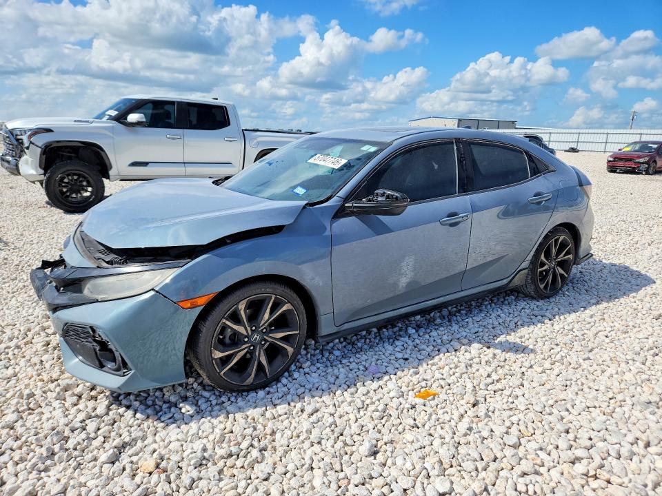 57047746 :رقم المزاد ، SHHFK7H99HU222662 vin ، 2017 Honda Civic مزاد بيع