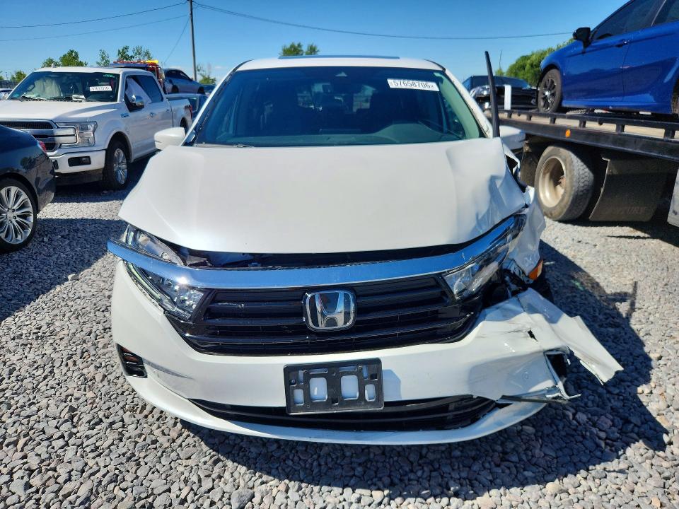 57658706 :رقم المزاد ، 5FNRL6H85NB040739 vin ، 2022 Honda Odyssey مزاد بيع