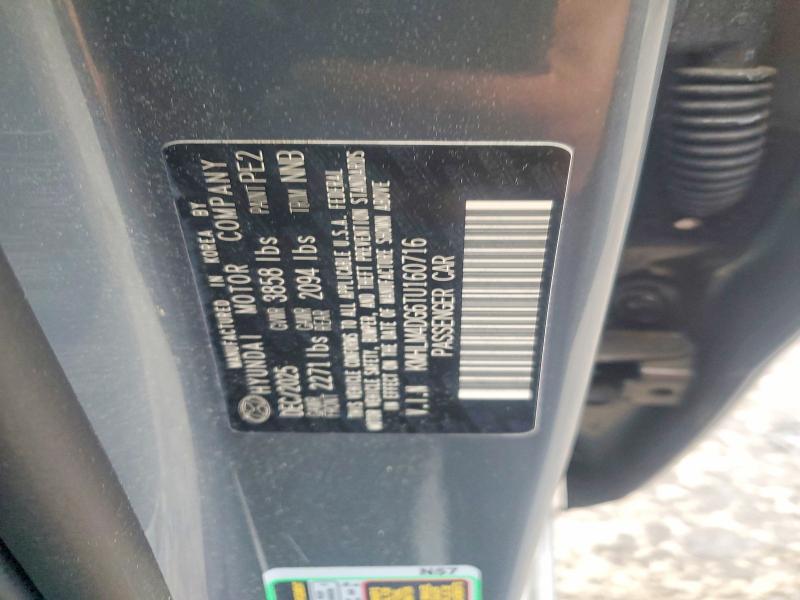 Aukcja sprzedaży 2026 Hyundai Elantra, vin: KMHLM4DG6TU160716, numer aukcji: 58102126