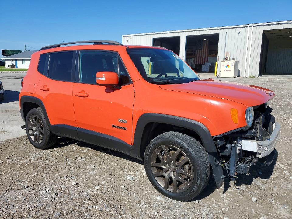2016 Jeep Renegade მანქანა იყიდება აუქციონზე, vin: ZACCJBBT7GPD81783, აუქციონის ნომერი: 57722736