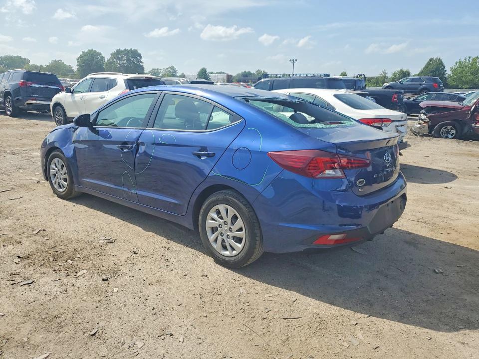 58943586 :رقم المزاد ، 5NPD74LF2KH489995 vin ، 2019 Hyundai Elantra مزاد بيع