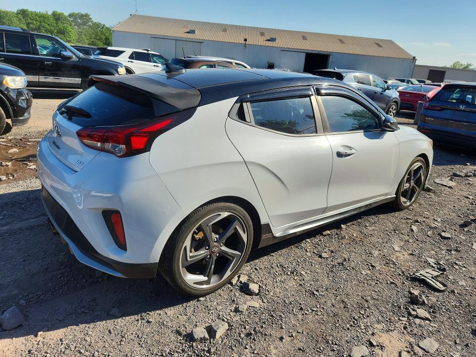2019 Hyundai Veloster მანქანა იყიდება აუქციონზე, vin: KMHTH6AB0KU004193, აუქციონის ნომერი: 56398646