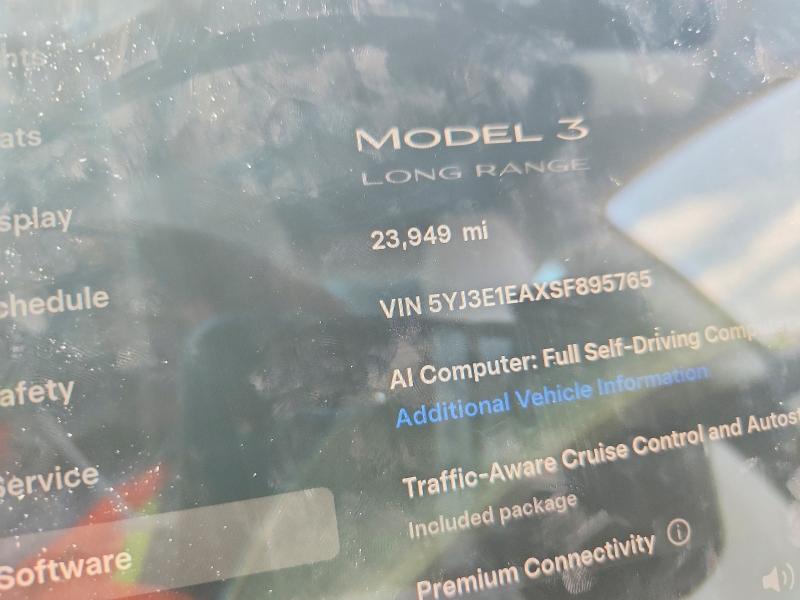 Aukcja sprzedaży 2025 Tesla Model 3, vin: 5YJ3E1EAXSF895765, numer aukcji: 56801196