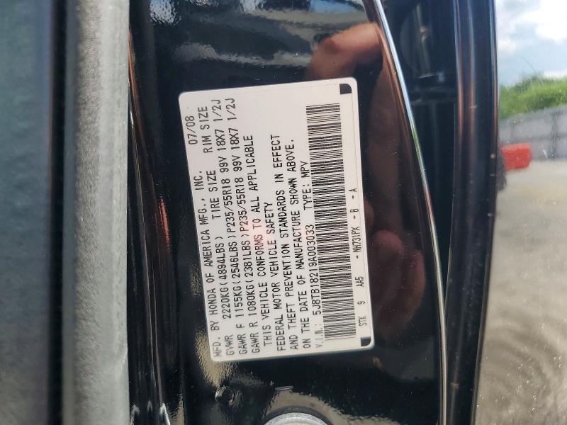 Продаж на аукціоні авто 2009 Acura Rdx, vin: 5J8TB18219A003033, номер лоту: 56476956