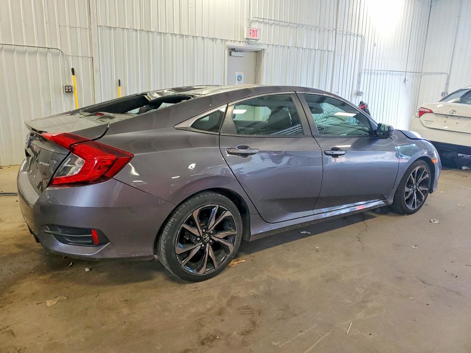 57185706 :رقم المزاد ، 2HGFC2F87MH510763 vin ، 2021 Honda Civic مزاد بيع