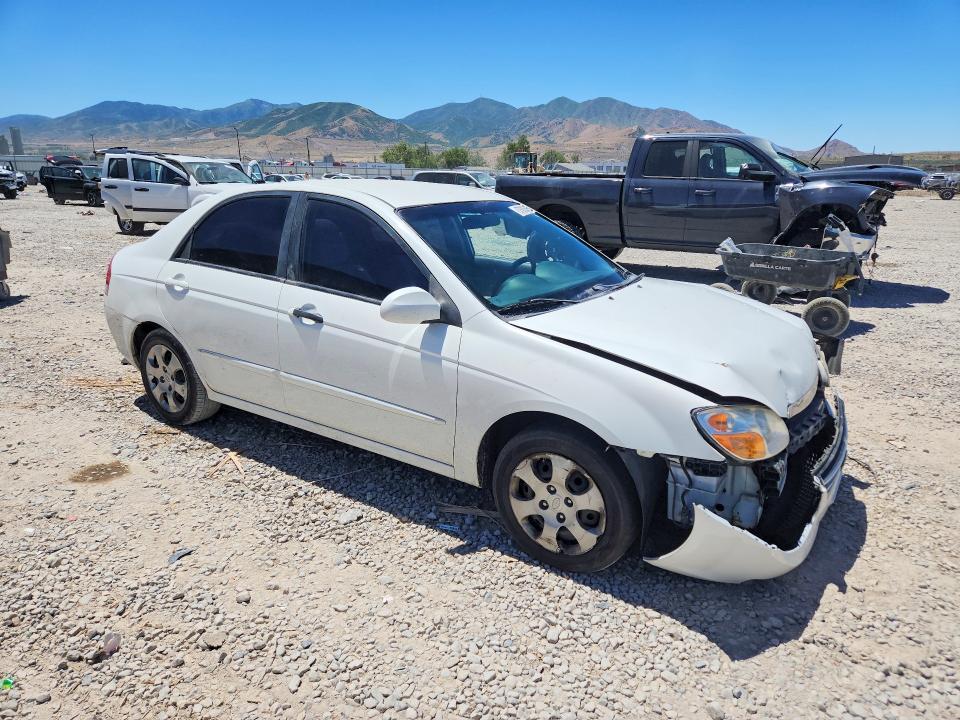 2009 Kia Spectra მანქანა იყიდება აუქციონზე, vin: KNAFE222695664225, აუქციონის ნომერი: 57620546