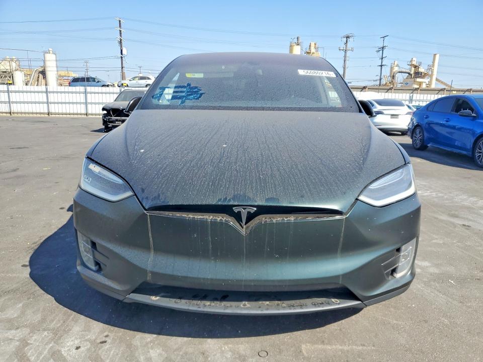 2016 Tesla Model X მანქანა იყიდება აუქციონზე, vin: 5YJXCAE21GF015625, აუქციონის ნომერი: 56080216