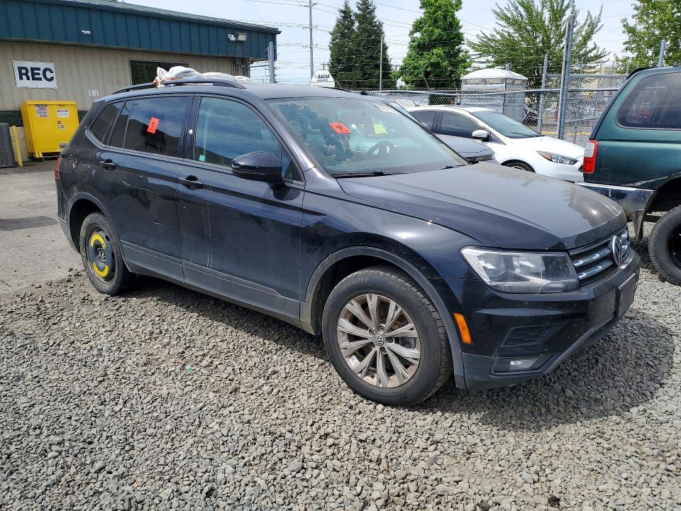 2018 Volkswagen Tiguan მანქანა იყიდება აუქციონზე, vin: 3VV0B7AX1JM017548, აუქციონის ნომერი: 58376566