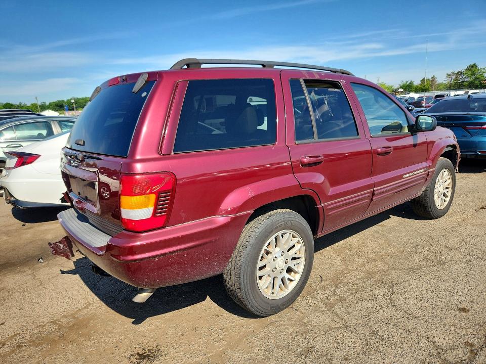 2003 Jeep Grand Cheroke მანქანა იყიდება აუქციონზე, vin: 1J8GW58S23C541420, აუქციონის ნომერი: 56164876