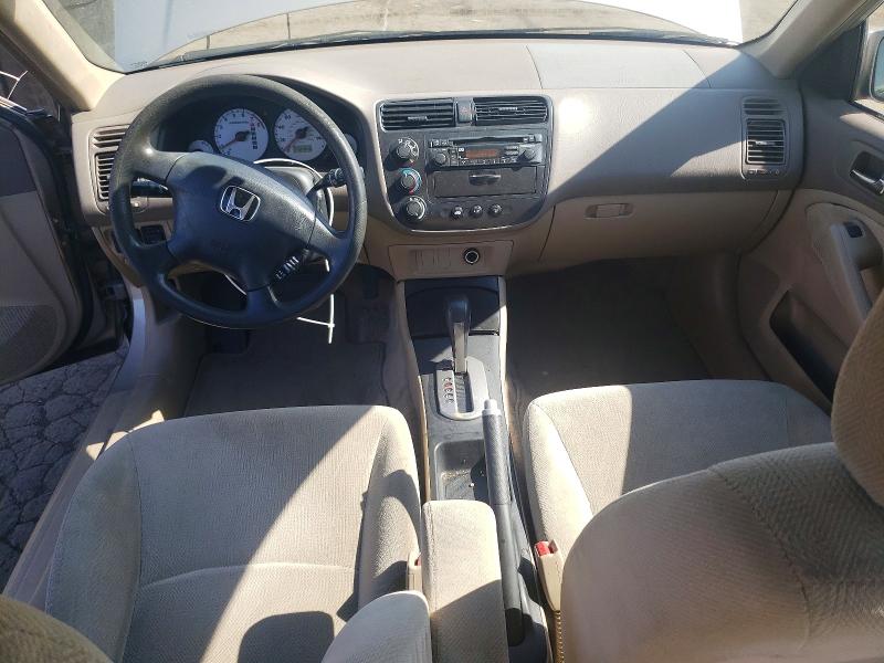 55408766 :رقم المزاد ، 2HGES26782H509639 vin ، 2002 Honda Civic مزاد بيع