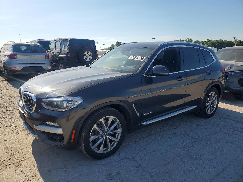 Продаж на аукціоні авто 2018 Bmw X3, vin: 5UXTR9C53JLC82392, номер лоту: 55902256