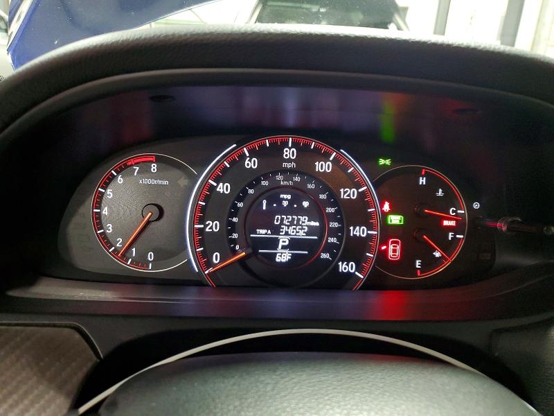 58410996 :رقم المزاد ، 1HGCR2F59HA016691 vin ، 2017 Honda Accord مزاد بيع
