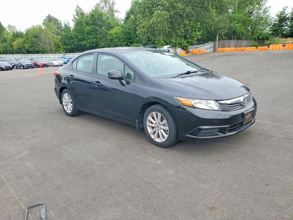 2012 Honda Civic მანქანა იყიდება აუქციონზე, vin: 2HGFB2F92CH595117, აუქციონის ნომერი: 57436856