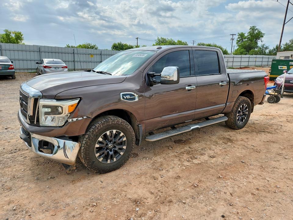 58545436 :رقم المزاد ، 1N6AA1E56HN511283 vin ، 2017 Nissan Titan مزاد بيع