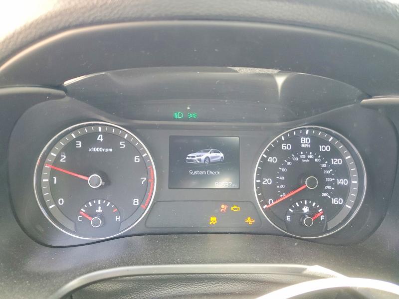 57875456 :رقم المزاد ، 3KPF24AD8ME364709 vin ، 2021 Kia Forte مزاد بيع