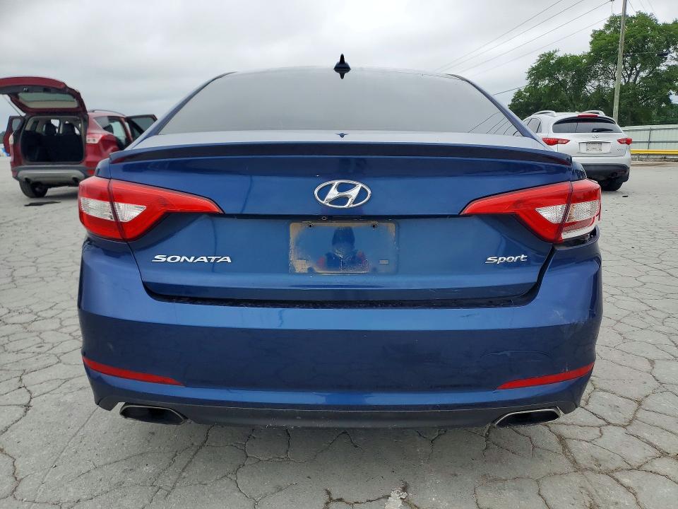 2017 Hyundai Sonata მანქანა იყიდება აუქციონზე, vin: 5NPE34AFXHH490002, აუქციონის ნომერი: 64207546