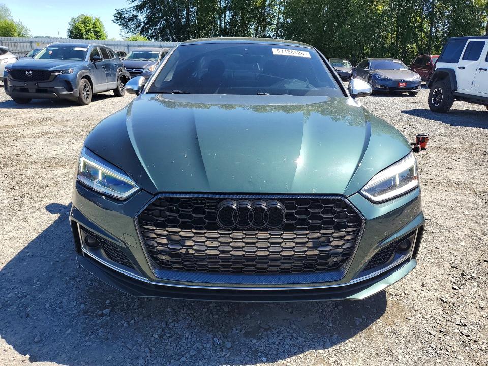 Продаж на аукціоні авто 2018 Audi S5, vin: WAUR4AF5XJA008314, номер лоту: 57188326
