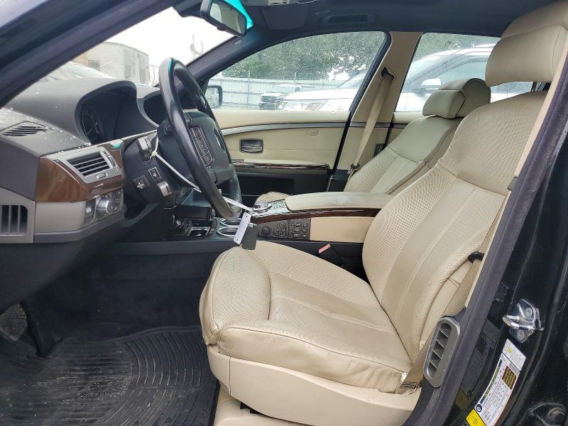 58913096 :رقم المزاد ، WBAHN83538DT78549 vin ، 2008 Bmw 750 مزاد بيع