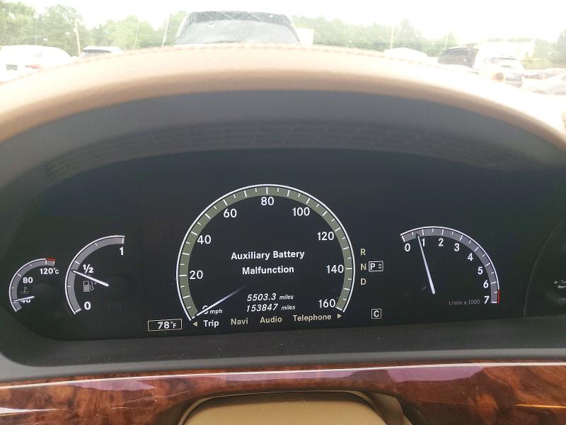 Aukcja sprzedaży 2010 Mercedes-benz S, vin: WDDNG7BB1AA330322, numer aukcji: 55220436