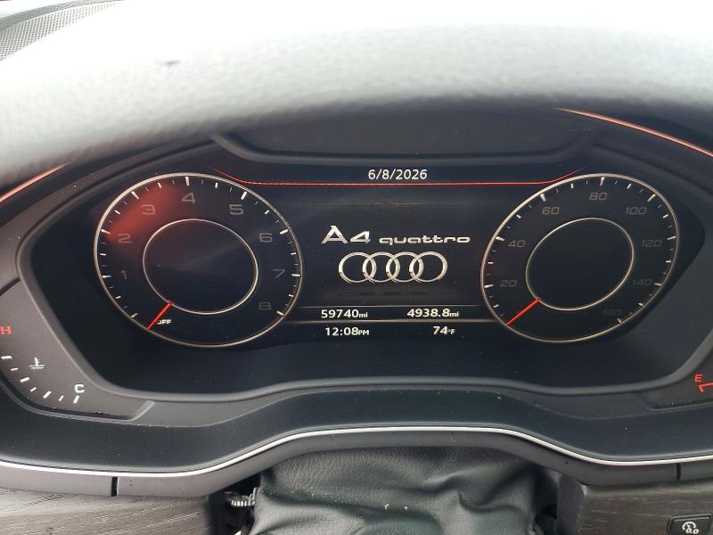 2018 Audi A4 მანქანა იყიდება აუქციონზე, vin: WAUENAF43JA108113, აუქციონის ნომერი: 56561916