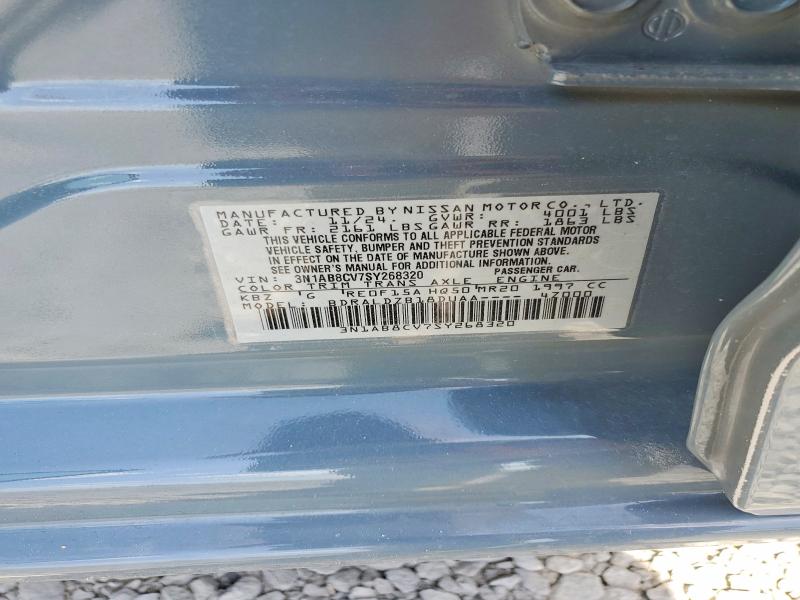 Продаж на аукціоні авто 2025 Nissan Sentra, vin: 3N1AB8CV7SY268320, номер лоту: 85622975