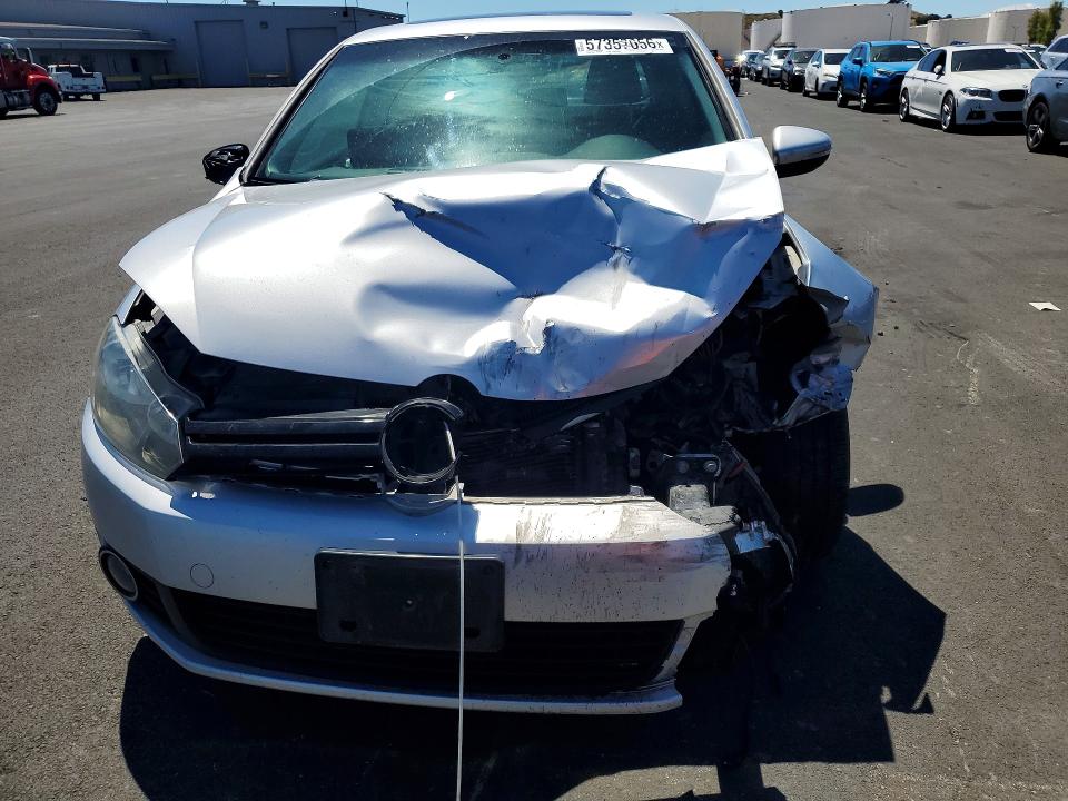 57357656 :رقم المزاد ، WVWMM7AJ5DW122409 vin ، 2013 Volkswagen Golf مزاد بيع