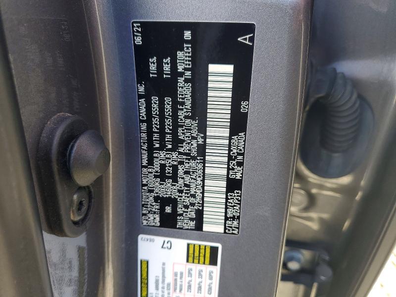 Продажа на аукционе авто 2021 Lexus Rx, vin: 2T2HGMDA9MC069611, номер лота: 59099706