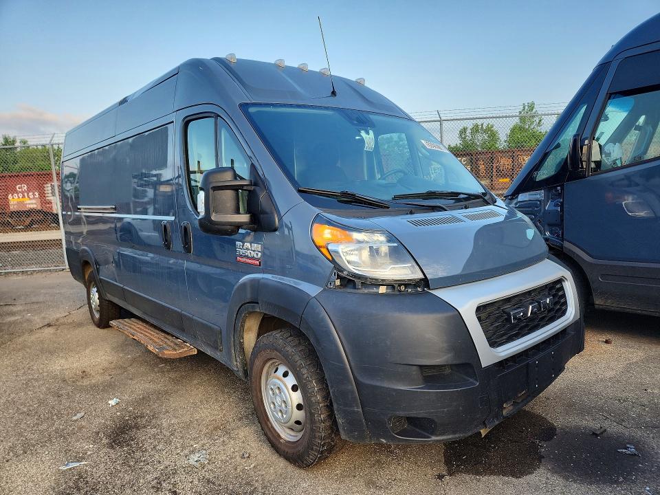 Продаж на аукціоні авто 2021 Ram Promaster 3500, vin: 3C6MRVJG4ME536034, номер лоту: 56959766
