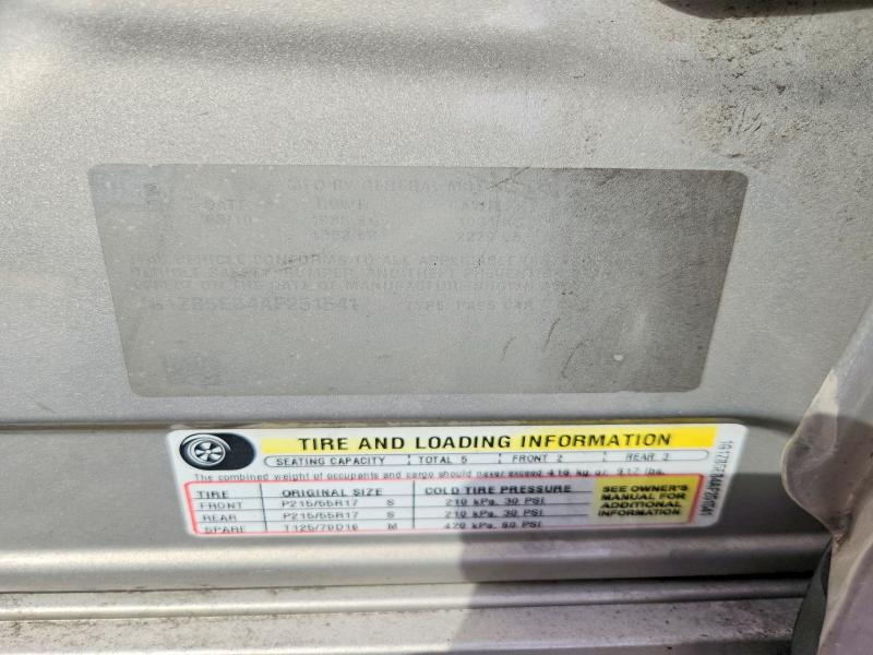 Продажа на аукционе авто 2010 Chevrolet Malibu, vin: 1G1ZB5EB4AF251541, номер лота: 59226426
