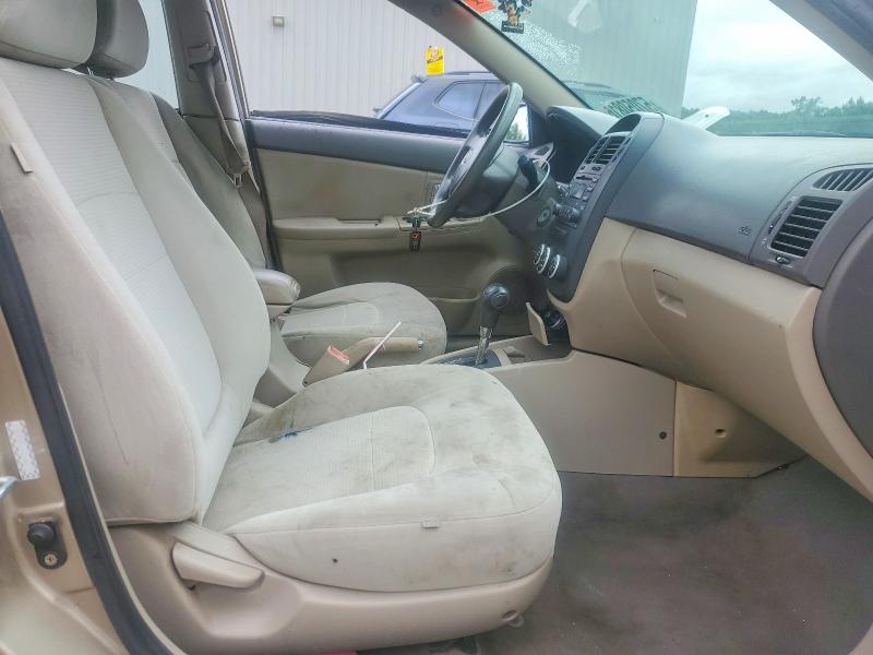 2008 Kia Spectra მანქანა იყიდება აუქციონზე, vin: KNAFE121985513508, აუქციონის ნომერი: 57050816