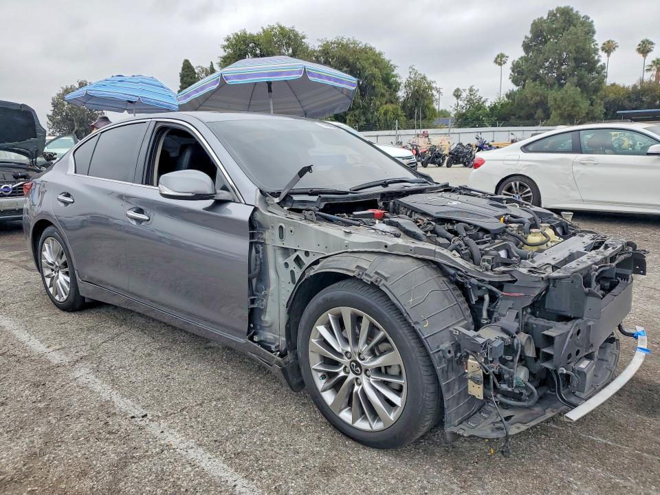 2019 Infiniti Q50 მანქანა იყიდება აუქციონზე, vin: JN1EV7AP7KM541878, აუქციონის ნომერი: 57946636