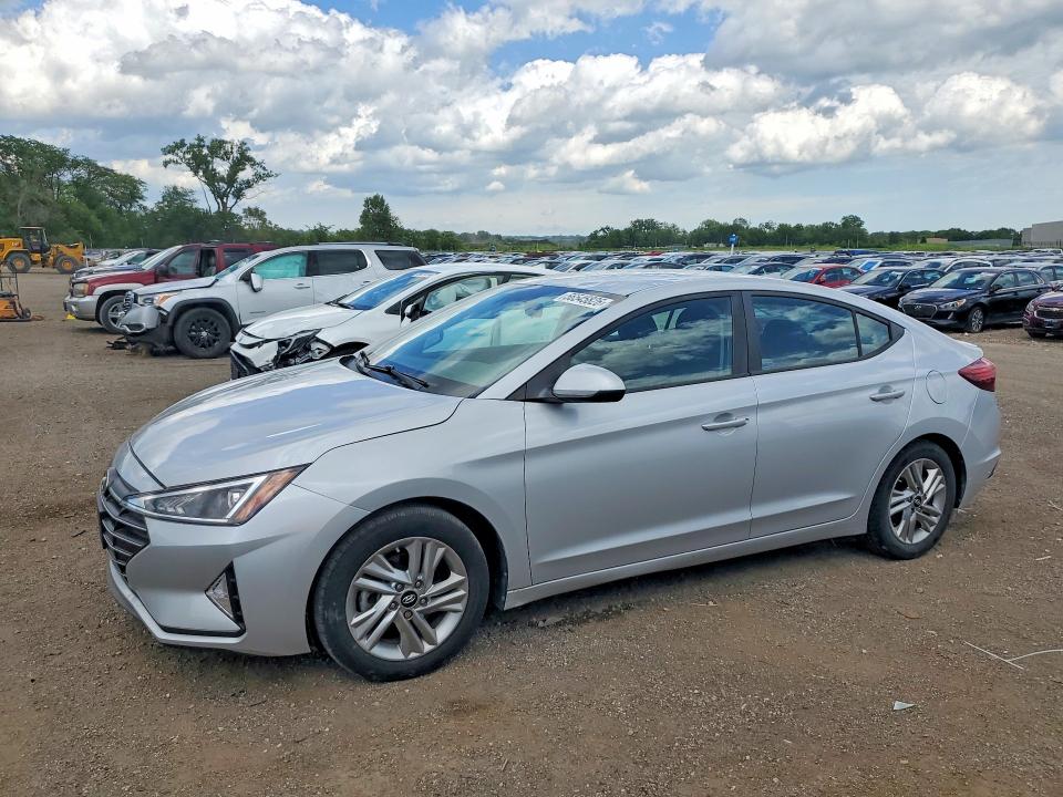 Auction sale of the 2019 Hyundai Elantra, vin: KMHD84LFXKU874901, lot number: 56545826