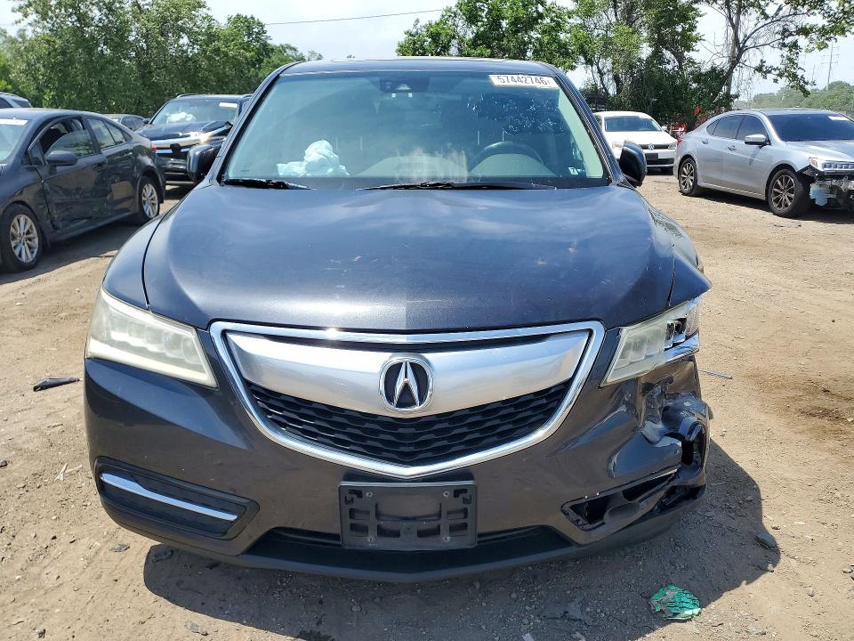 Продаж на аукціоні авто 2016 Acura Mdx, vin: 5FRYD4H68GB053742, номер лоту: 57442746