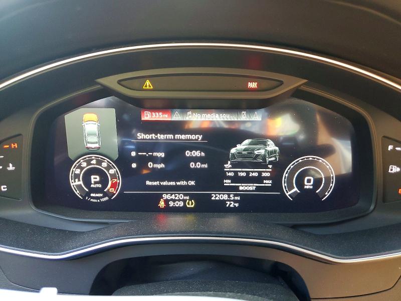 Aukcja sprzedaży 2021 Audi Rs7, vin: WUAPCBF24MN901264, numer aukcji: 57208436