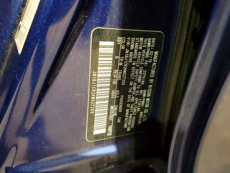 Продаж на аукціоні авто 2019 Nissan Rogue Sport, vin: JN1BJ1CR2KW327203, номер лоту: 54973056