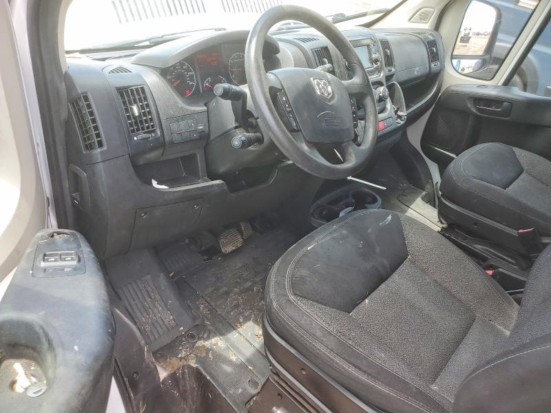 55802546 :رقم المزاد ، 3C6TRVAG1KE550207 vin ، 2019 Ram Promaster 1500 مزاد بيع