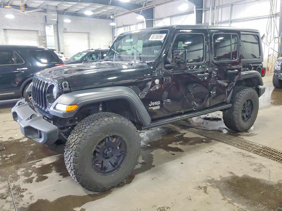 Aukcja sprzedaży 2018 Jeep Wrangler Unlimited, vin: 1C4HJXDG3JW229822, numer aukcji: 56136096