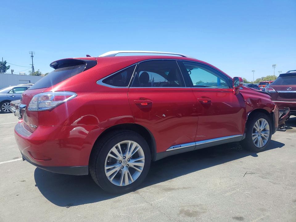 58608496 :رقم المزاد ، JTJBC1BA9A2030838 vin ، 2010 Lexus Rx مزاد بيع