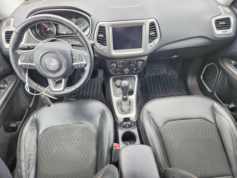 2018 Jeep Compass მანქანა იყიდება აუქციონზე, vin: 3C4NJDBB2JT361629, აუქციონის ნომერი: 57706406