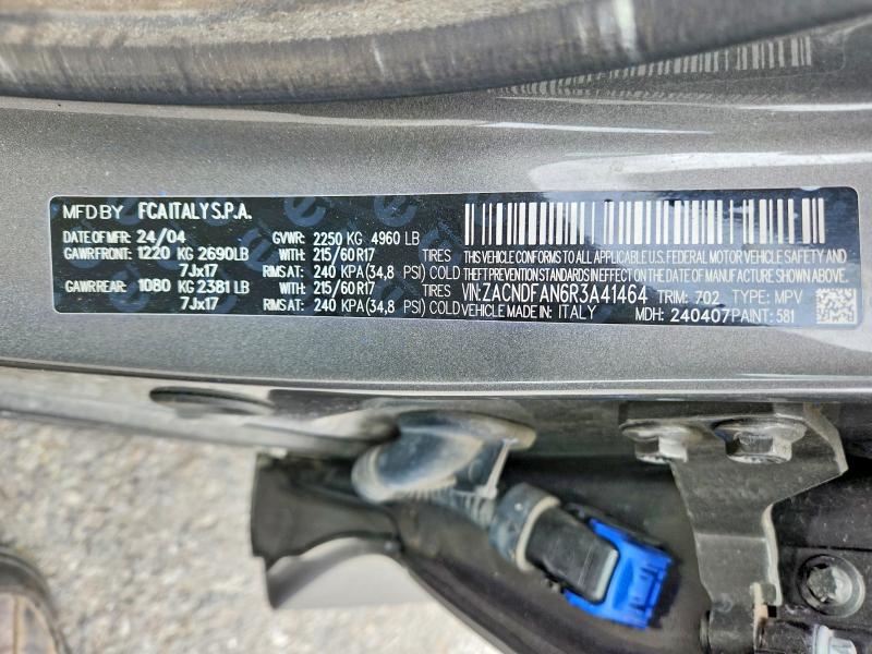 Продаж на аукціоні авто 2024 Dodge Hornet, vin: ZACNDFAN6R3A41464, номер лоту: 57649856