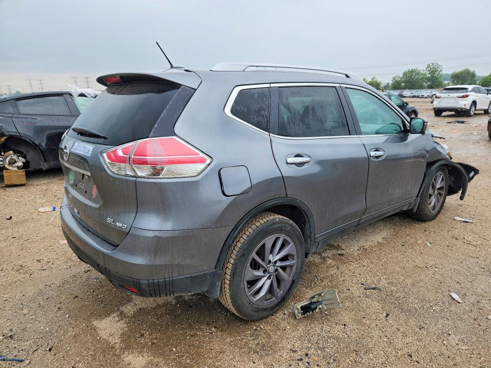 Продажа на аукционе авто 2016 Nissan Rogue, vin: 5N1AT2MV5GC847078, номер лота: 58449406