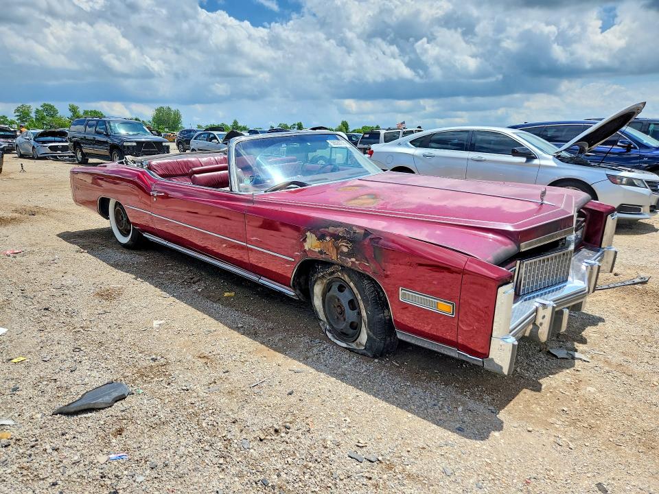 56526776 :رقم المزاد ، 6L67S5Q420413 vin ، 1975 Cadillac Eldorado مزاد بيع