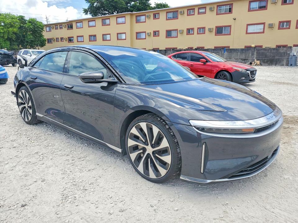 2023 Lucid Motors Air მანქანა იყიდება აუქციონზე, vin: 50EA1TEA0PA002934, აუქციონის ნომერი: 57127276