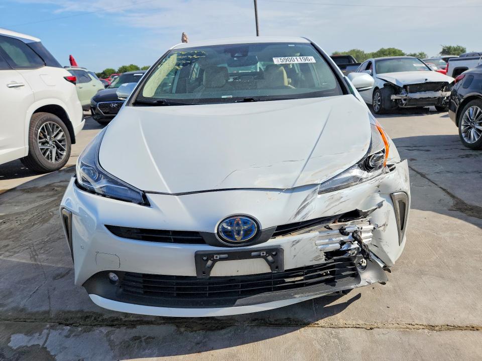 2022 Toyota Prius მანქანა იყიდება აუქციონზე, vin: JTDKAMFU6N3153835, აუქციონის ნომერი: 59001196
