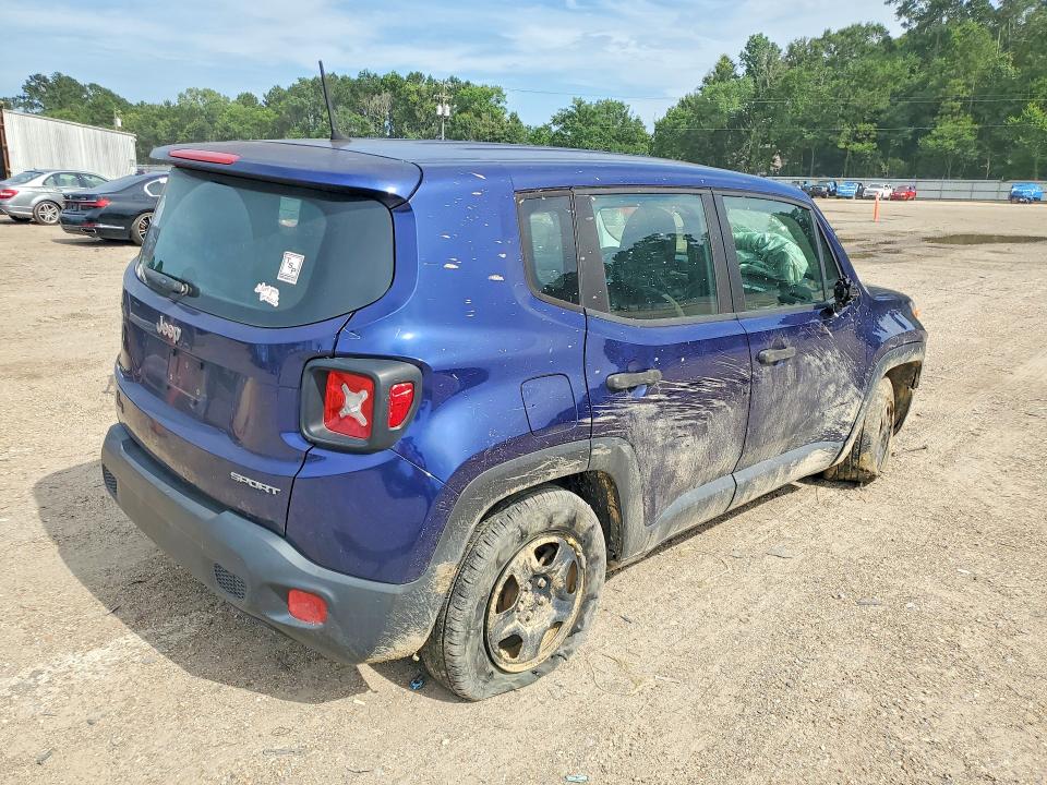 Продажа на аукционе авто 2017 Jeep Renegade, vin: ZACCJAAB4HPF51327, номер лота: 56072276