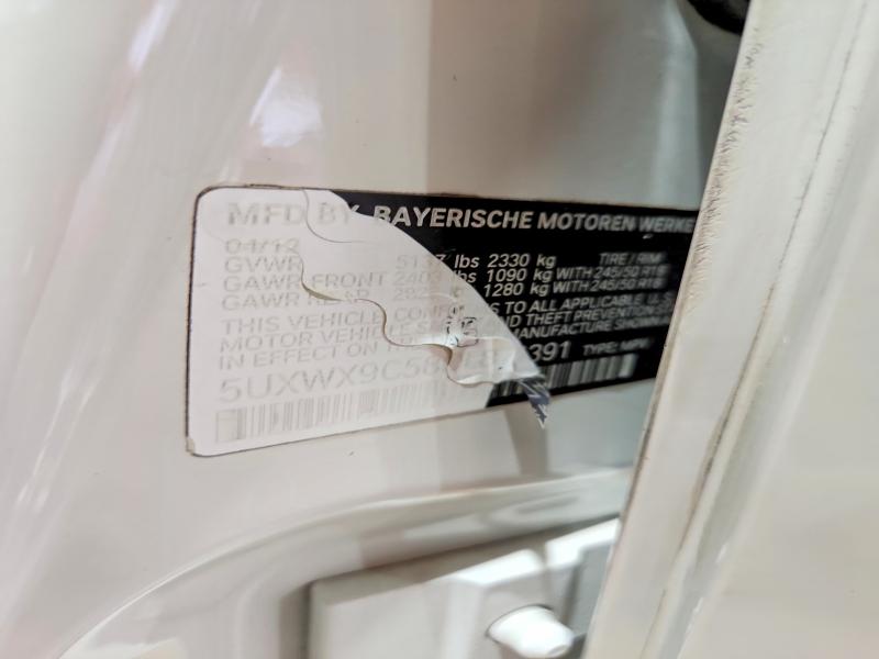 Aukcja sprzedaży 2013 Bmw X3, vin: 5UXWX9C58DL874391, numer aukcji: 58924156